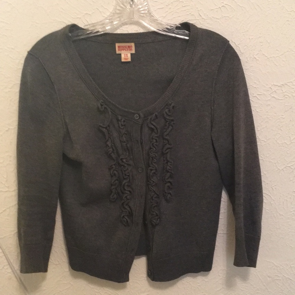 Gray Mossimo Cardigan